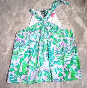 Lilly Pulitzer Rori Halter Top L Large *Reserved For Katana*